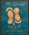 Foot Loose Jandals by Jason Kelly
