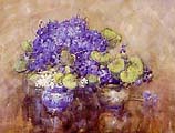 Violets by Margaret  Stoddart