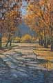 Arrowtown, Autumn Street by Graham Brinsley