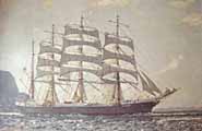 "Pamir" off Godley Head, Lyttelton
