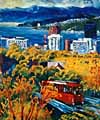 Cable Car Wellington by Richard Ponder