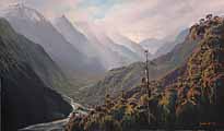 Hollyford Valley by Graham Brinsley