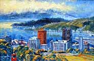 Wellington New Zealand by Richard Ponder