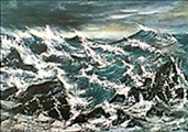 Stormy Waters by Anna Cohran