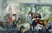 The Forge *Sale* by Currier & Ives The Forge *Sale* by Currier & Ives