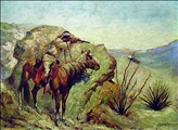 The Apache by Frederic Remington