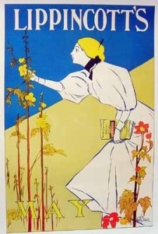 Lippincott's Poster designed by William Carqueville