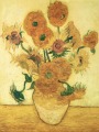 Fifteen Sunflowers by Vincent Van Gogh