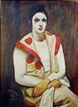 Clown with Black Wig by Walt Kuhn Clown with Black Wig by Walt Kuhn