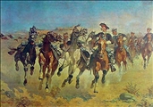 Dismounted *Sale* by Frederic Remington
