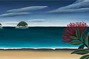 Diana Adams - Pohutukawa Beach