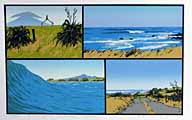 Graveyards Surfbreak Taranaki by Peter Lambert