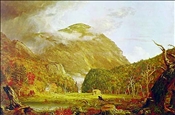 Notch of White Mountains by Thomas Cole