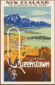 Vintage Queenstown Travel Poster