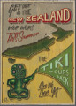 "NZ Tiki Tour" Kiwiana art print by Jason Kelly