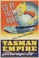 Go by Tasman Road Vintage TEAL Poster