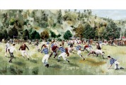 NZ's First Rugby Game by Paul Wilding