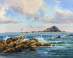 Island Bay island by Ernest Papps