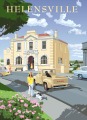 Helensville Vintage Travel Poster