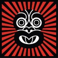 Sunburst Tiki (Red) by Greg Straight