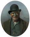 CF Goldie "A Good Joke" Canvas Print