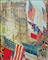 Allies Day,  May 1917 by Childe Hassam