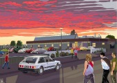 Hillcrest Tavern Hamilton 1985 by Contour Creative Studio