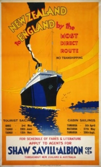 Shaw Saville & Albion Coy Ltd Poster