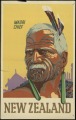 Maori Chief - Vintage NZ Tourism Poster