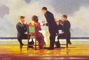Elegy for a Dead Admiral (Small) by Jack Vettriano