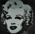 Marilyn Monroe (Black) by Andy Warhol