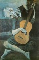 Old Guitarist by Pablo Picasso