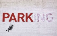 Park - Girl on a Swing by Banksy