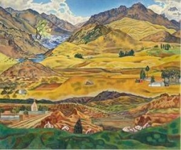 Central Otago by Rita Angus - Full Size
