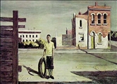 Boy with a Tire by Hughie Lee-Smith