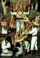 Corn Harvest by Diego Rivera