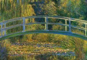 Poster of La Pont Japonais a Giverny by Monet