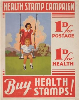 NZ Health Stamp Campaign Poster