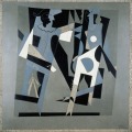 Harlequin and Woman with Necklace by Pablo Picasso