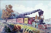 Express Train *Sale* by  Currier & Ives