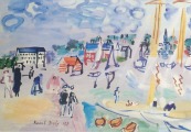 Regatta at Deauville by Raoul Dufy