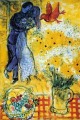 Lovers with Daisies by Marc Chagall Lovers with Daisies by Marc Chagall