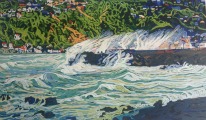 Lyall Bay from Moa Point by Marianne Muggeridge