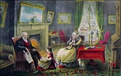 Old Age by  Currier & Ives