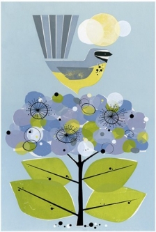 Fantail Print by Holly Roach