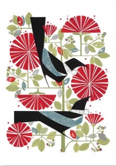December Print by Holly Roach