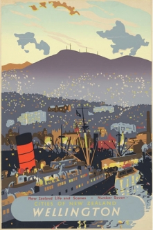 Wellington Vintage Poster