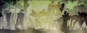 Idyll in the Deep South by Aaron Douglas