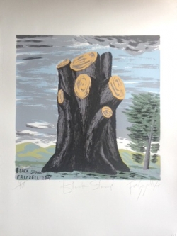 Dick Frizzell Limited Edition Print "Black Stump"