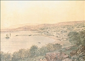 Dunedin 1858 by J. Bunney